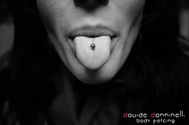 piercing lingua